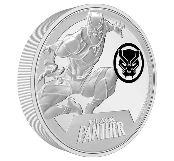 2023 MARVEL- BLACK PANTHER CLASSIC- 3OZ Captain’s Chest Bullion