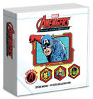 2023 Marvel Avengers Full Set .999 Silver Coins 60th Ann 7x 1oz Captain’s Chest Bullion