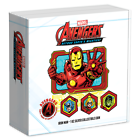 2023 Marvel Avengers Full Set .999 Silver Coins 60th Ann 7x 1oz Captain’s Chest Bullion