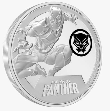 2023 Marvel Classic Black Panther Niue 1oz Silver Coin Captain’s Chest Bullion