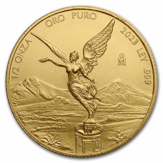 2023 Mexico Libertad 1/2 oz Gold Coin Captain’s Chest Bullion