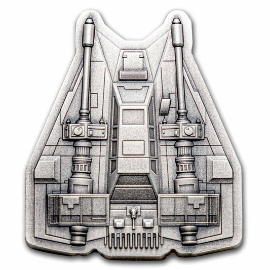 2023 Niue 1 oz Silver $2 Star Wars Snowspeeder Shaped Coin Captain’s Chest Bullion