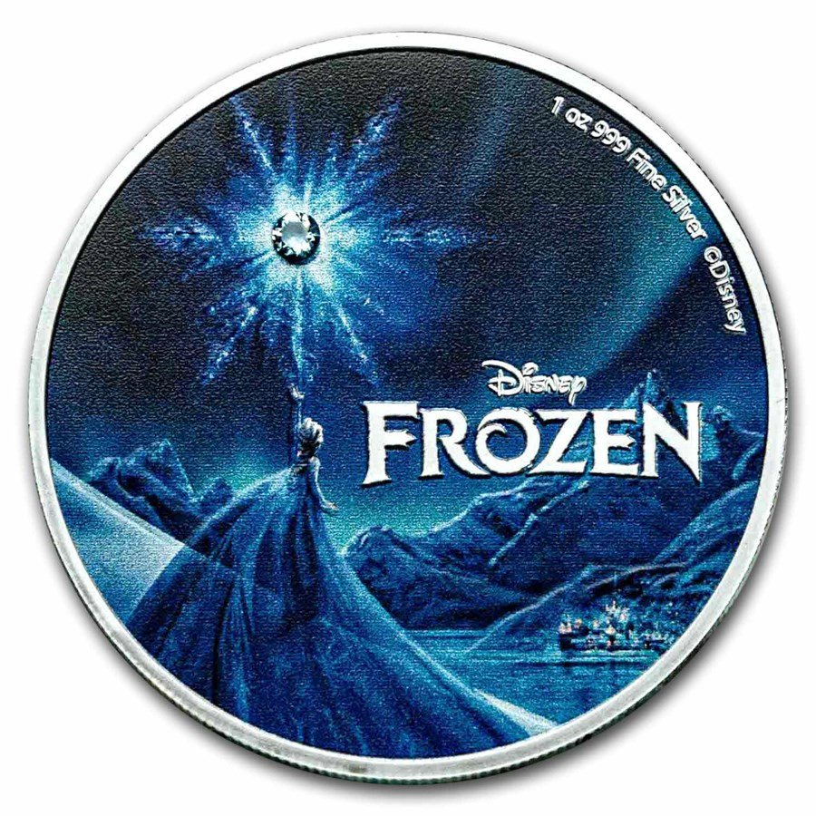 2023 Niue Disney Frozen 10th Anniversary Silver Coin Captain’s Chest Bullion