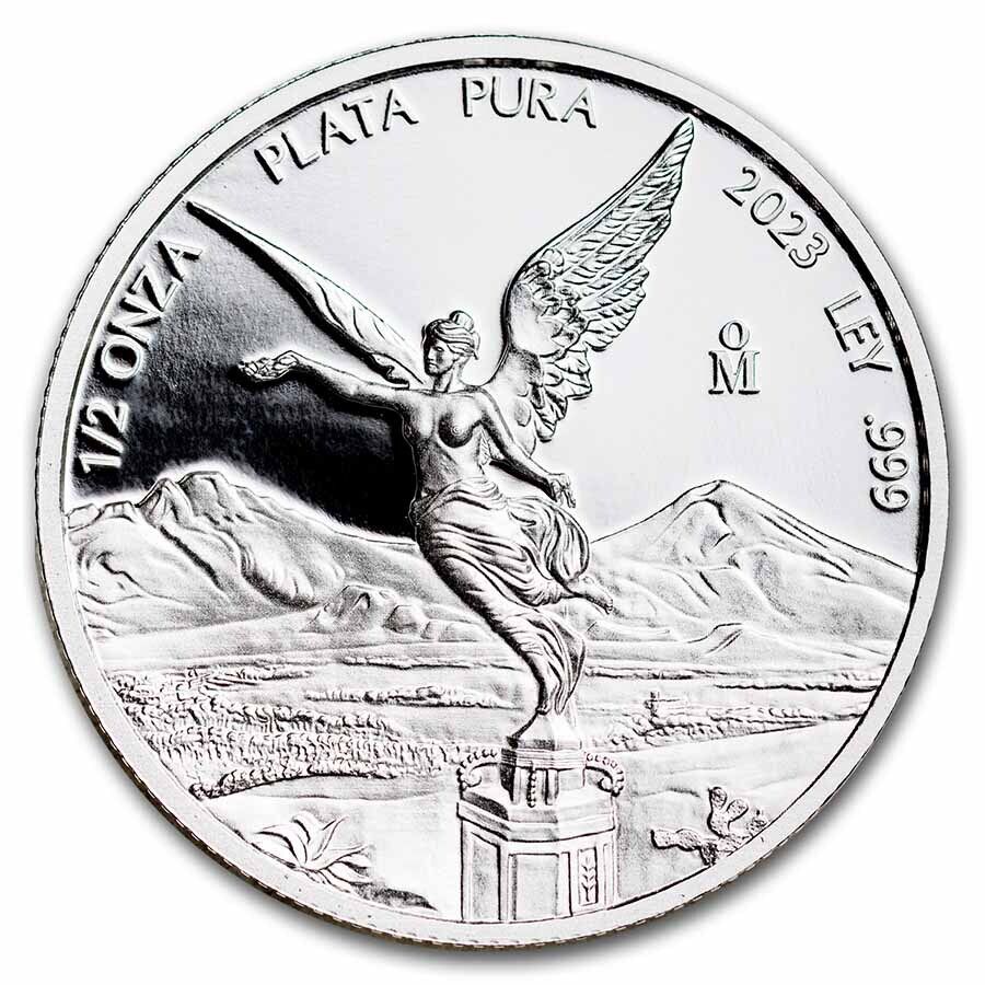 2023 Proof Silver Mexican Libertad Onza 1/2 oz Captain’s Chest Bullion