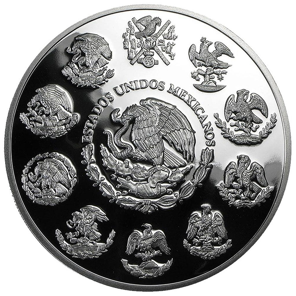 2023 Proof Silver Mexican Libertad Onza 2 oz Captain’s Chest Bullion