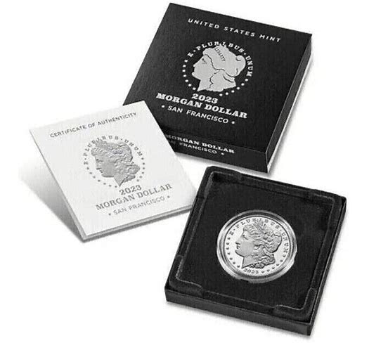 2023 S PROOF Morgan Silver Dollar Coin - San Francisco Captain’s Chest Bullion