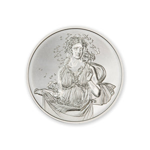 2023 The Four Seasons  Spring 2 Troy Ounce 39mm Silver Round Captain’s Chest Bullion