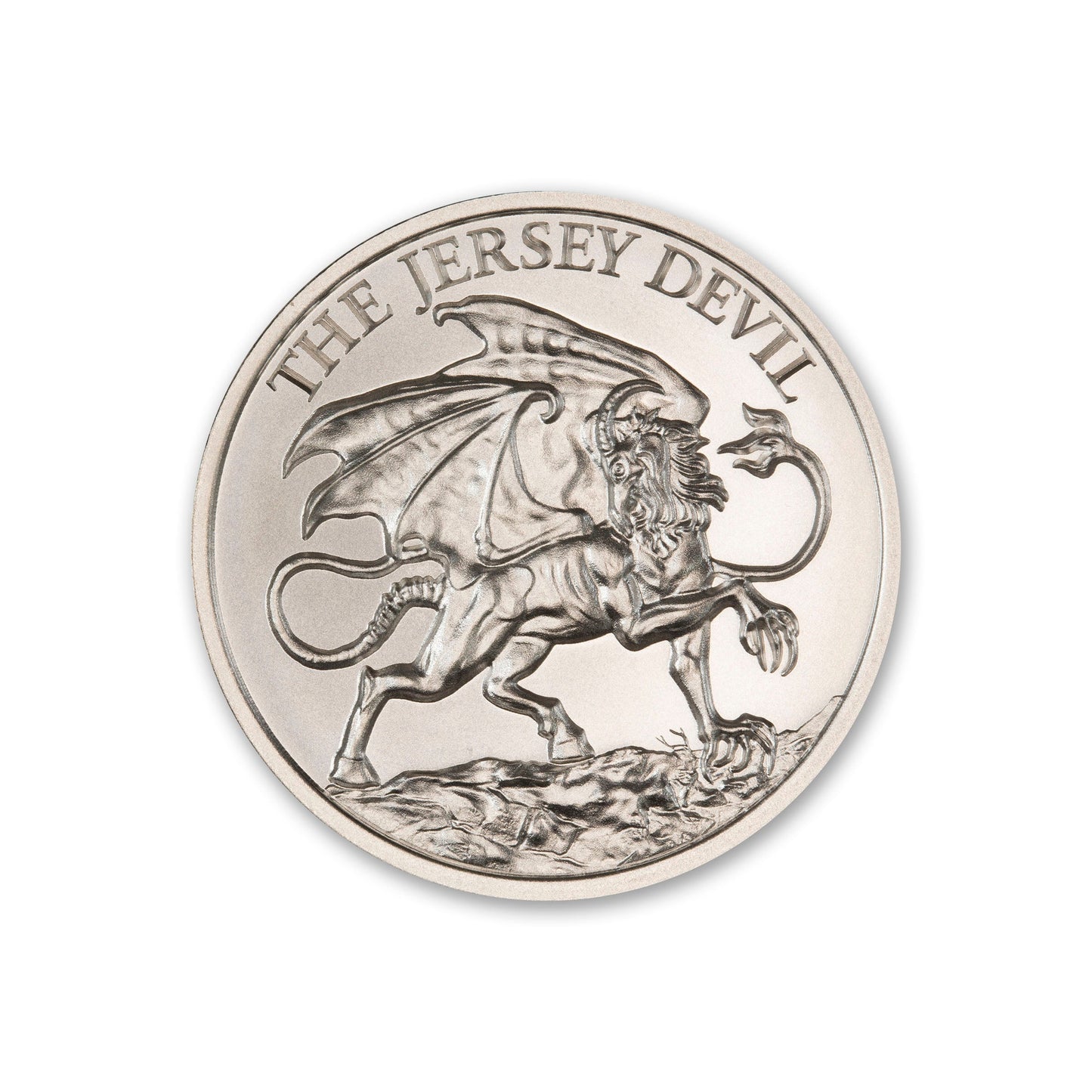 2023 The Jersey Devil 1 Troy Ounce 39mm Captain’s Chest Bullion