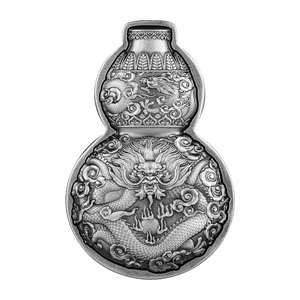 2023 Tchad Dragon Hulu Bottle Gourd 1 oz Silver Coin - Captain’s Chest Bullion