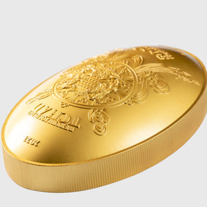 2023 Tchad Eight Dragon Buddha 1 oz Silver Coin (Gold Gilded) - Captain’s Chest Bullion