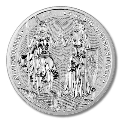 2023 Allegories Galia & Germania 5oz Silver BU Coin