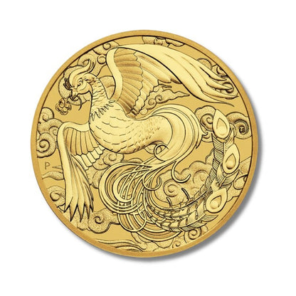 2023 Australia Chinese Myths and Legends Phoenix 1 oz Gold Coin