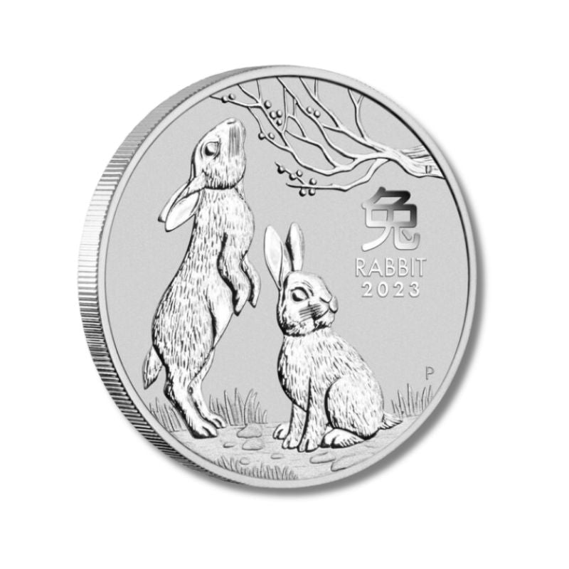 2023 Australia Lunar Series III Year of the Rabbit 12oz Silver BU Coin