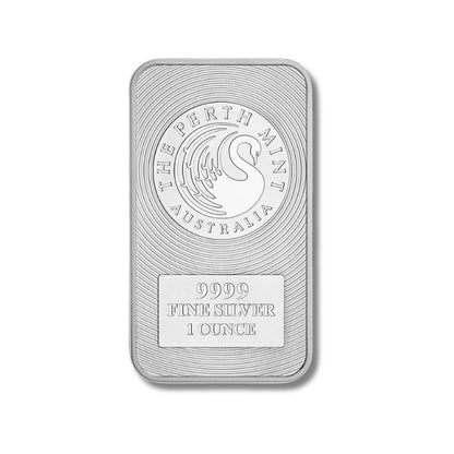 2023 Australia Perth Mint Kangaroo 1 oz .9999 Silver bar