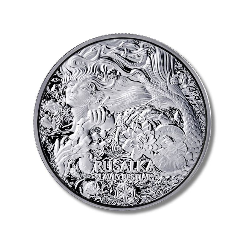 2023 Cameroon Slavic Beasts Rusalka 2oz Silver BU Coin