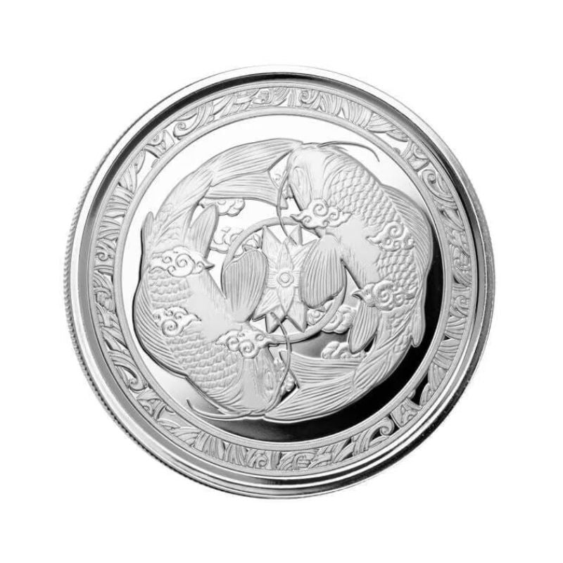 2023 Fiji Koi Fish – 1 Troy Ounce .999 Fine Silver