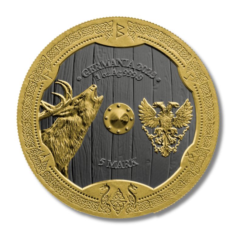 2023 Germania Valkyries Ostara Valhalla 1oz Silver Coin