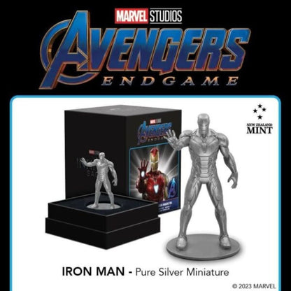 2023 Marvel Iron Man 160g Silver Proof Miniature