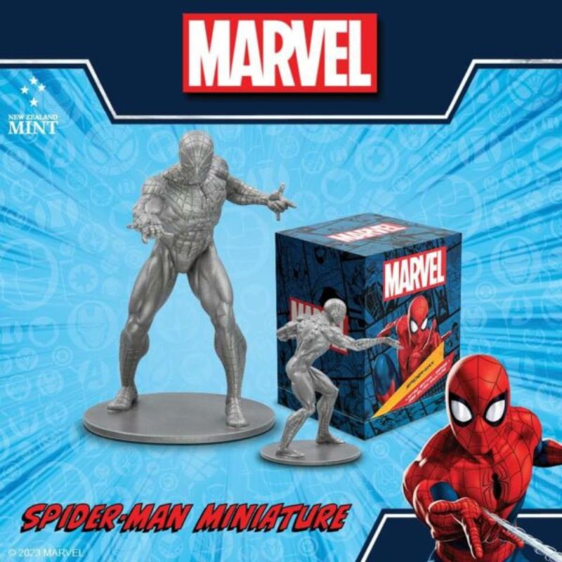 2023 Marvel Spider-Man 140g Silver Miniature