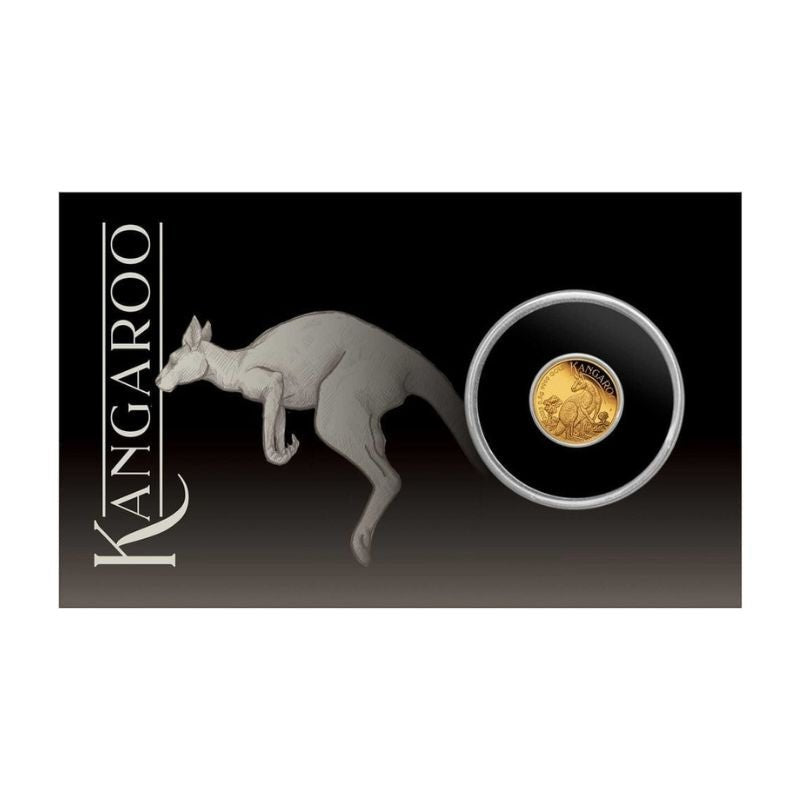 2023 Mini Roo 0.5g Gold Proof Coin in Card