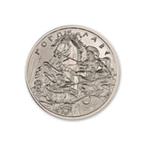 2023 Molon Labe Type VI 1 Troy Ounce 39mm Silver Round featuring a detailed depiction of a Spartan warrior on horseback and iconic Molon Labe imagery.