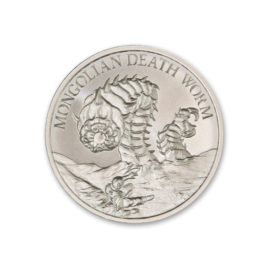 2023 Mongolian Death Worm 1 Troy Ounce 39mm