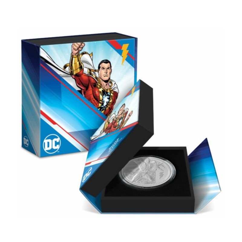 2023 Niue DC Comics Classic Shazam 3oz Silver Proof Coin