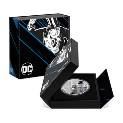 2023 Niue DC Comics DC Villains Penguin 1oz Silver Colorized Proof Coin