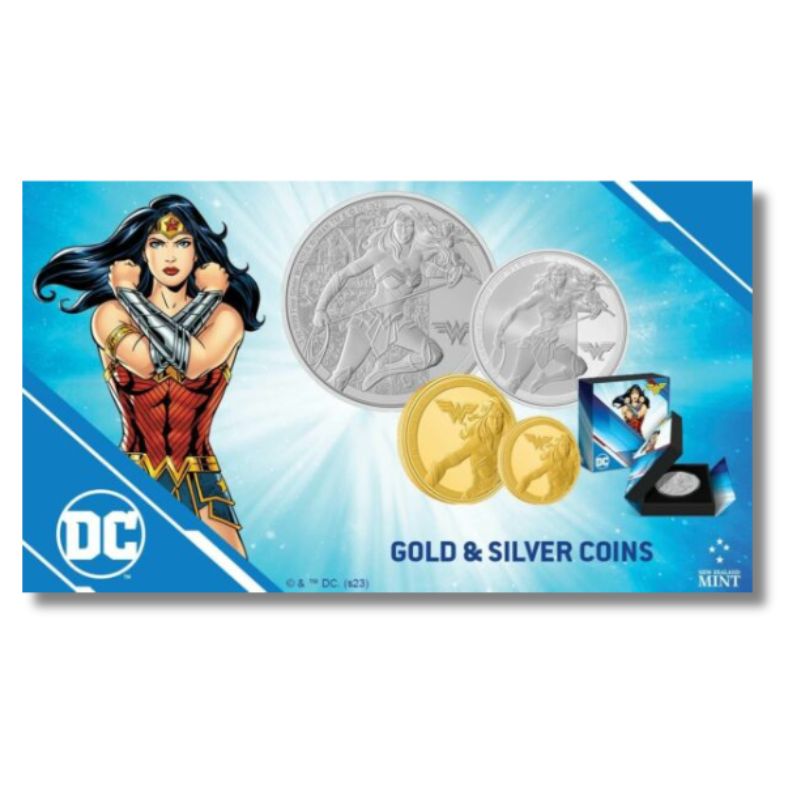 2023 Niue DC Comics Wonder Woman Classic 3oz Silver Proof Coin Certificate #10