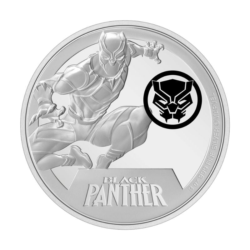 2023 Niue Marvel Classic Superheroes Black Panther 3oz Silver Proof Coin