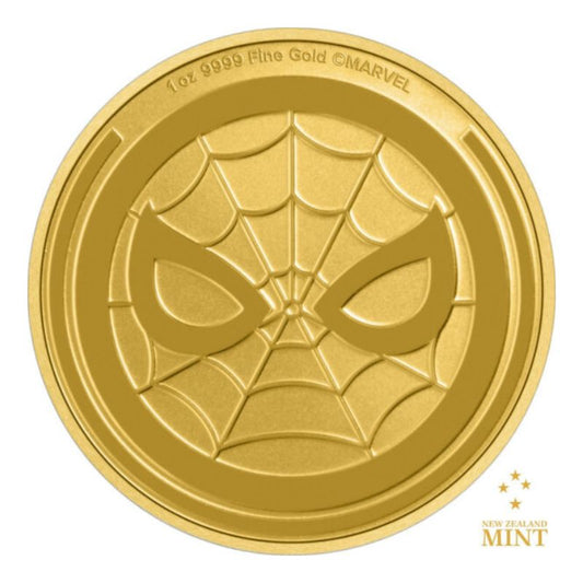 2023 Niue Marvel Spider-Man 1oz Gold BU Coin