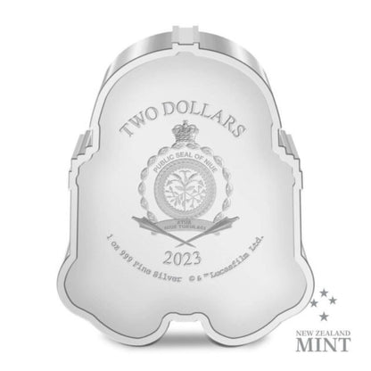 2023 Niue Star Wars Clone Trooper 20th Ann. 104th Battalion General Plo Kloon 1oz Silver Coin