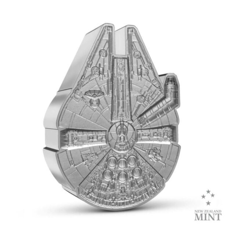 2023 Niue Star Wars Millennium Falcon 2oz Silver Coin NGC PF 70 UCAM