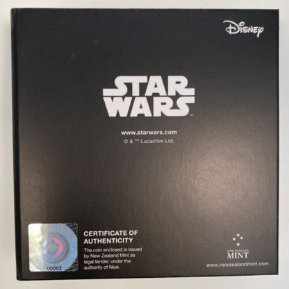 2023 Niue Star Wars Millennium Falcon 2oz Silver Shaped Coin Certificate #2