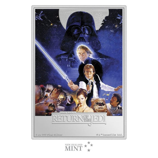 2023 Niue Star Wars Return of the Jedi 5oz Silver Proof Coin