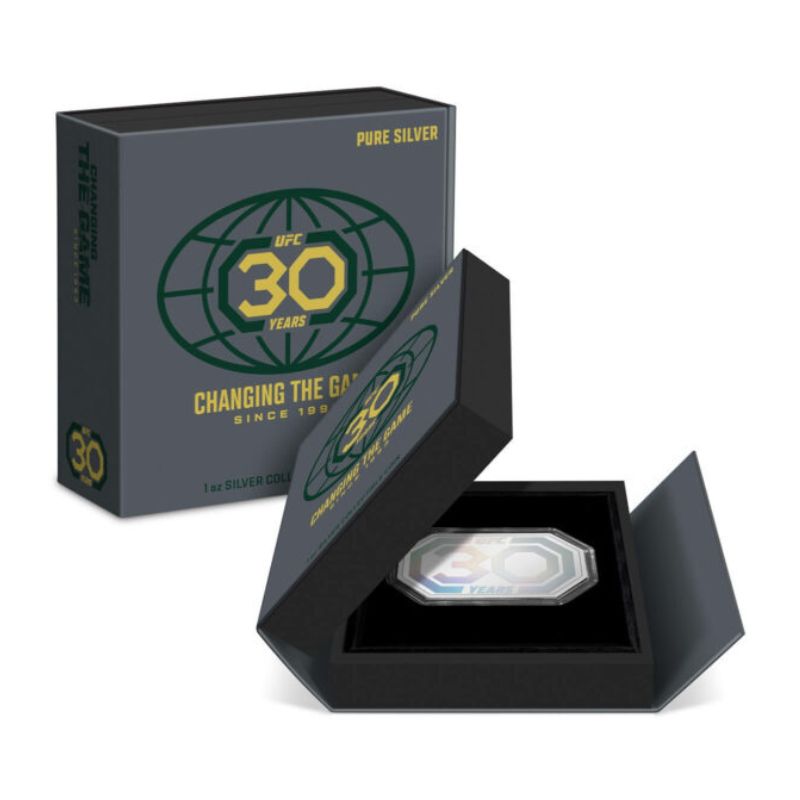 2023 Niue UFC Changing the Game 30th Ann. 1oz Silver Proof Coin