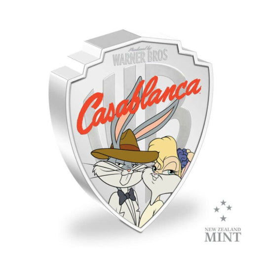 2023 Niue Warner Bros. Looney Tunes Mashups Casablanca 2oz Silver Proof Coin
