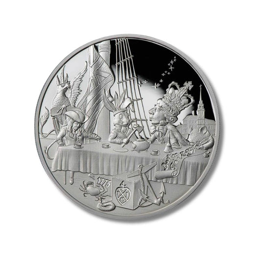2023 St. Helena Alice’s Tea Party 1oz Silver Proof Coin