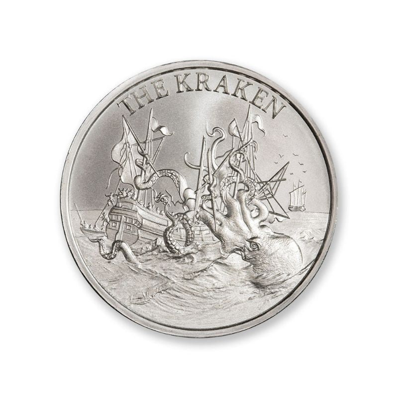 2023 The Kraken 1 Troy Ounce 39mm