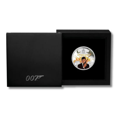 2023 Tuvalu James Bond Live And Let Die 1oz Silver Colorized Proof Coin