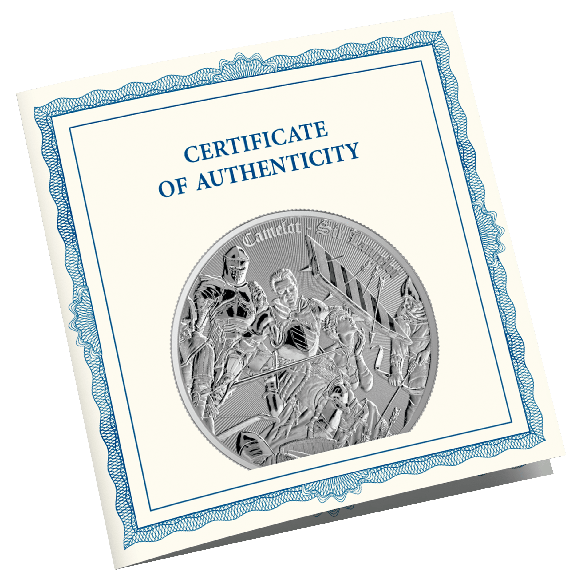 2024 1oz .999 Silver Sir Lancelot BU Premium Coin - Captain’s Chest Bullion