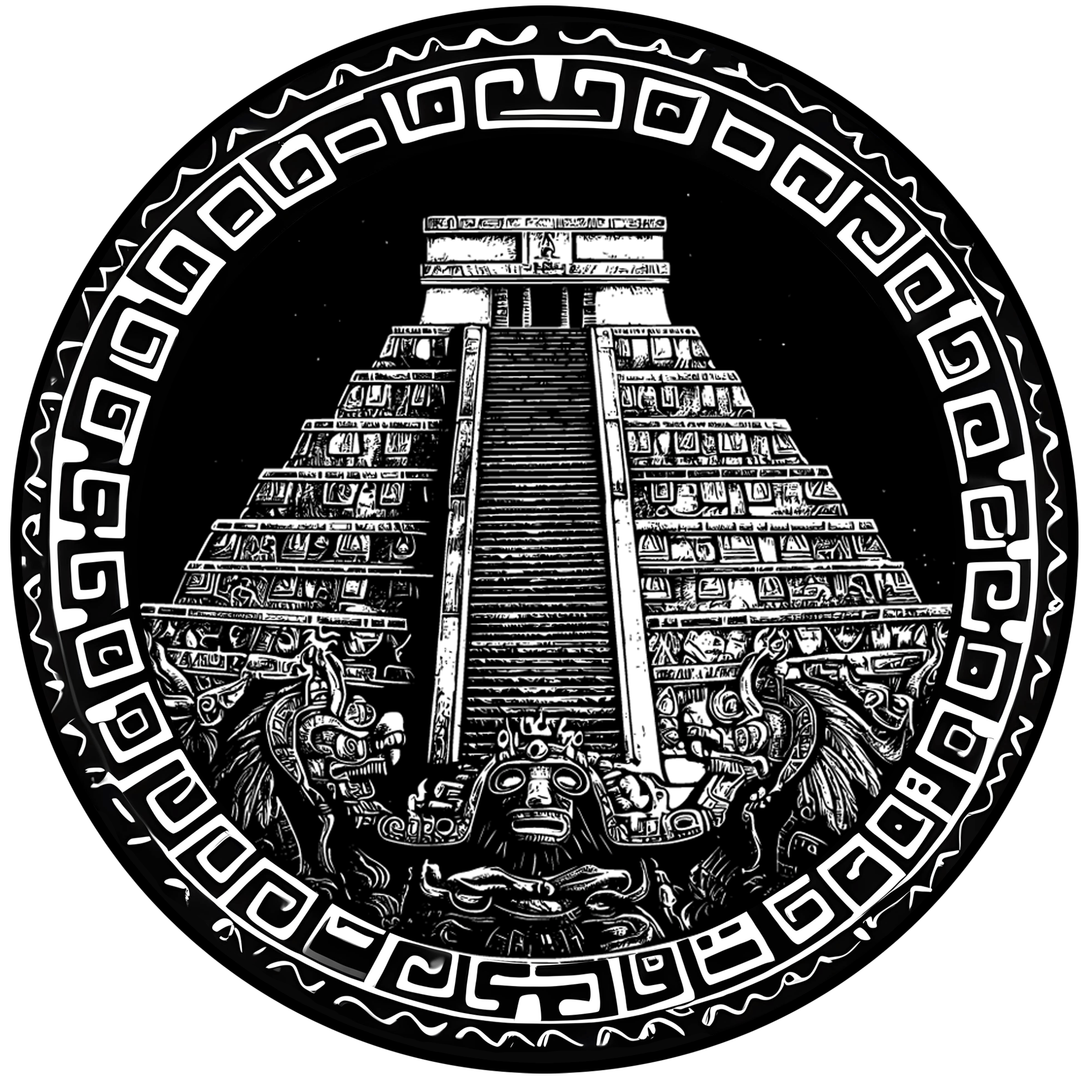 2024 1oz Colorized Aztec Shadows Completer Round 5 - Captain’s Chest Bullion