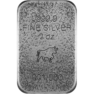 2024 2oz .999 Fine Silver Seven Deadly Sins Avarice Bar w/coa and box - Captain’s Chest Bullion