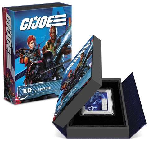 2024 Niue Hasbro G.I. Joe Duke 1oz Silver Colorized Proof Coin