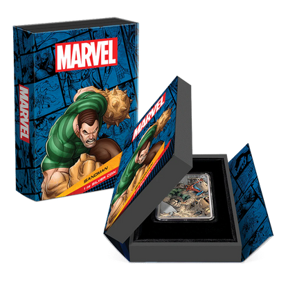 Marvel Sandman 1oz Silver Coin