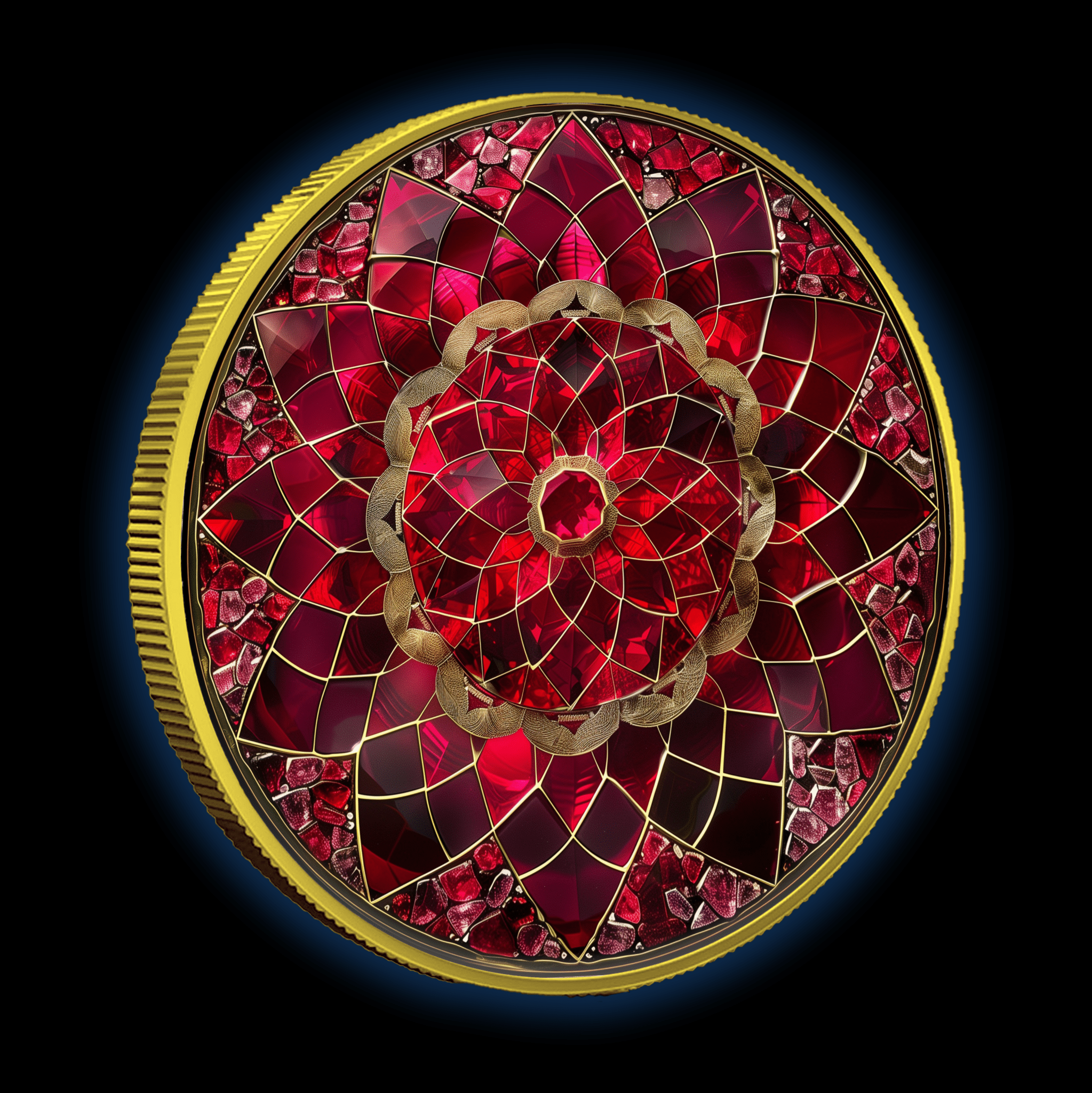 2024 Canada Maple Flamme de Ruis .9999 Silver 1oz Colorized Coin - Captain’s Chest Bullion