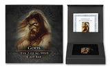 2024 Germania 2oz Cast Bar Gods: Tyr - Captain’s Chest Bullion