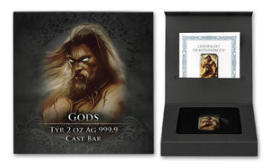2024 Germania 2oz Cast Bar Gods: Tyr - Captain’s Chest Bullion