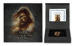 2024 Germania 2oz Cast Bar Gods: Tyr