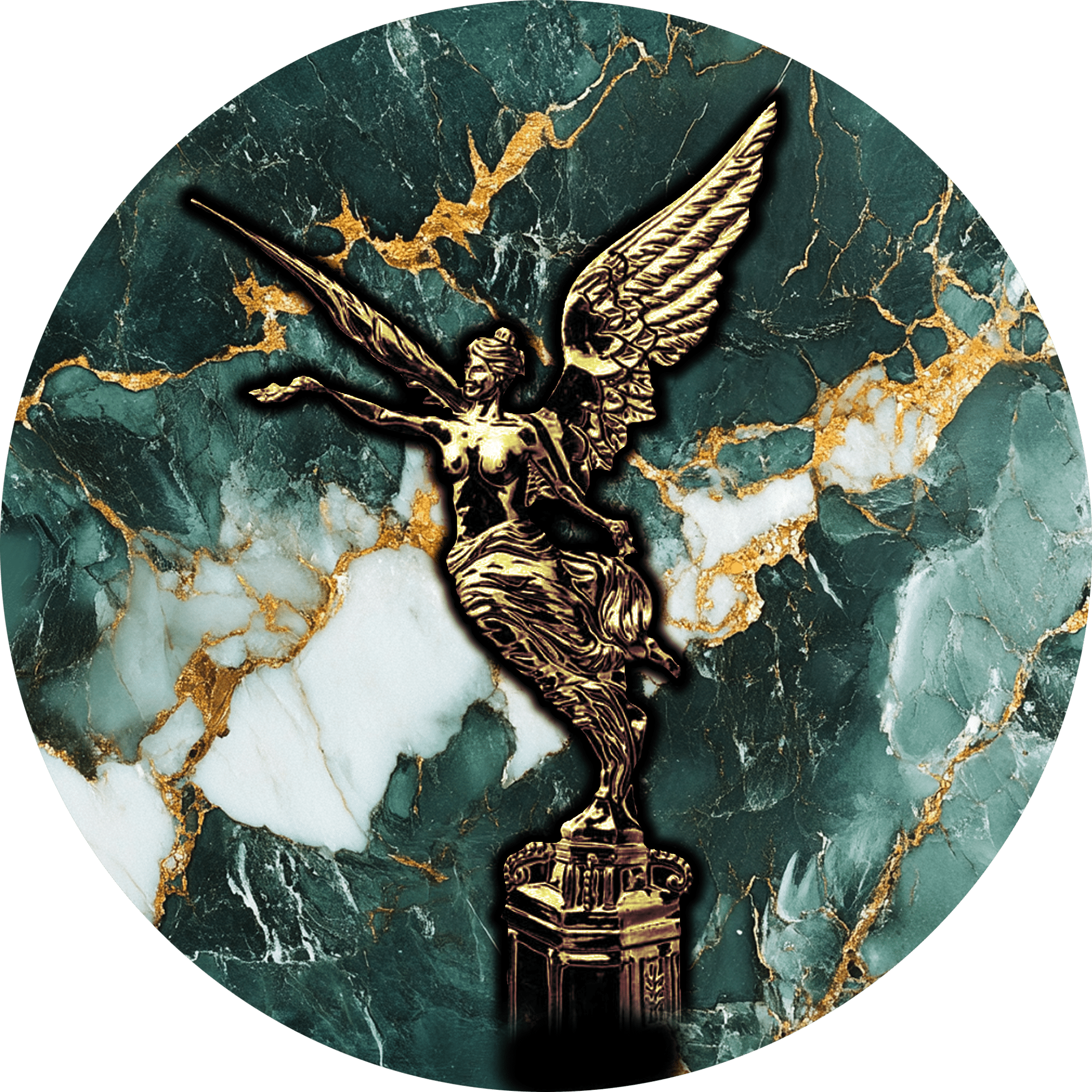 2024 Gilded Mexico Libertad Colorized Jade Stone 1oz .999 Silver Coin - Captain’s Chest Bullion